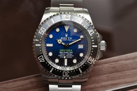 rolex acciaio nero pvd|rolex deepsea watch.